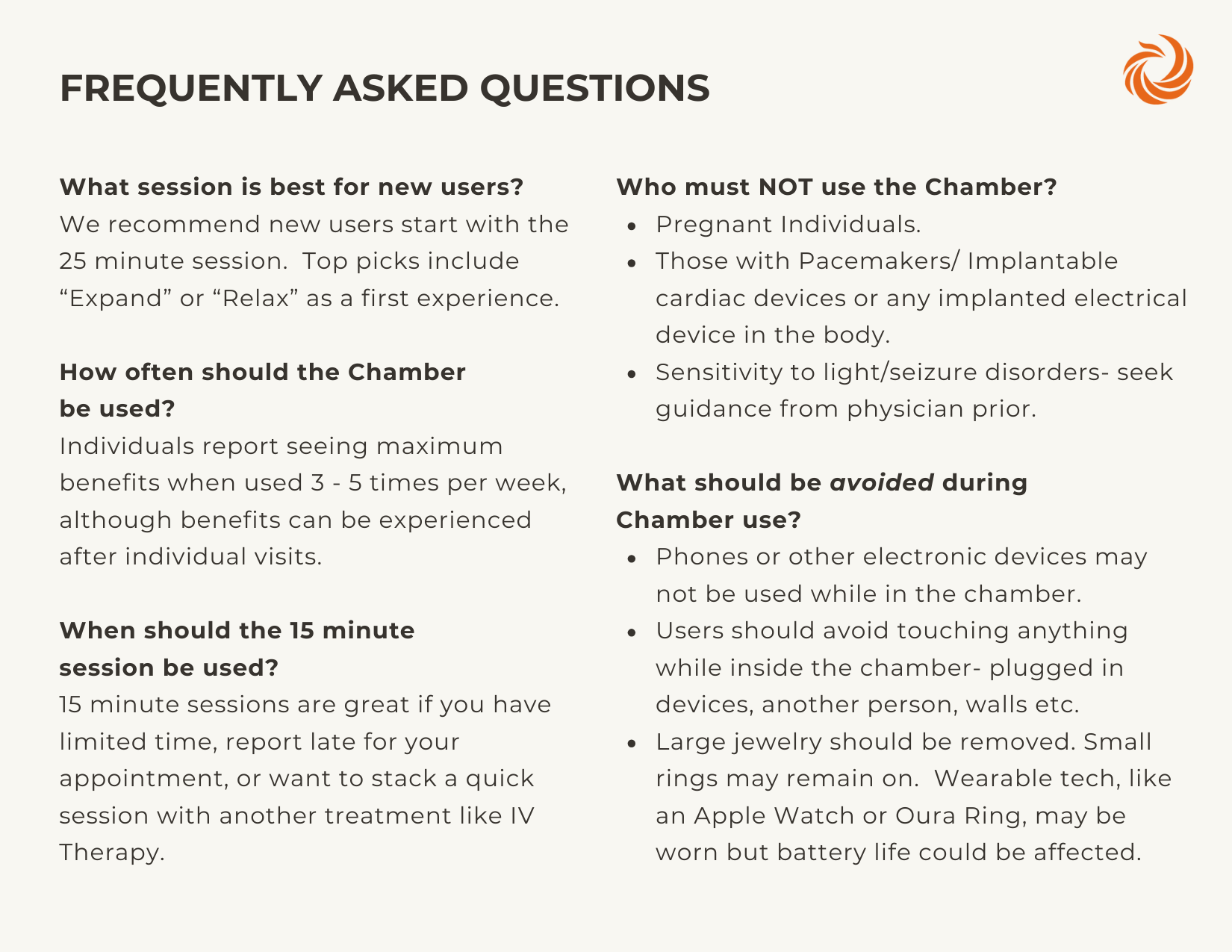 10 pack-Front Desk Reference Cards